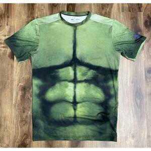 Under Armour Shirt Hulk Alter Ego Compression Marvel Avengers Age of Ultron XL